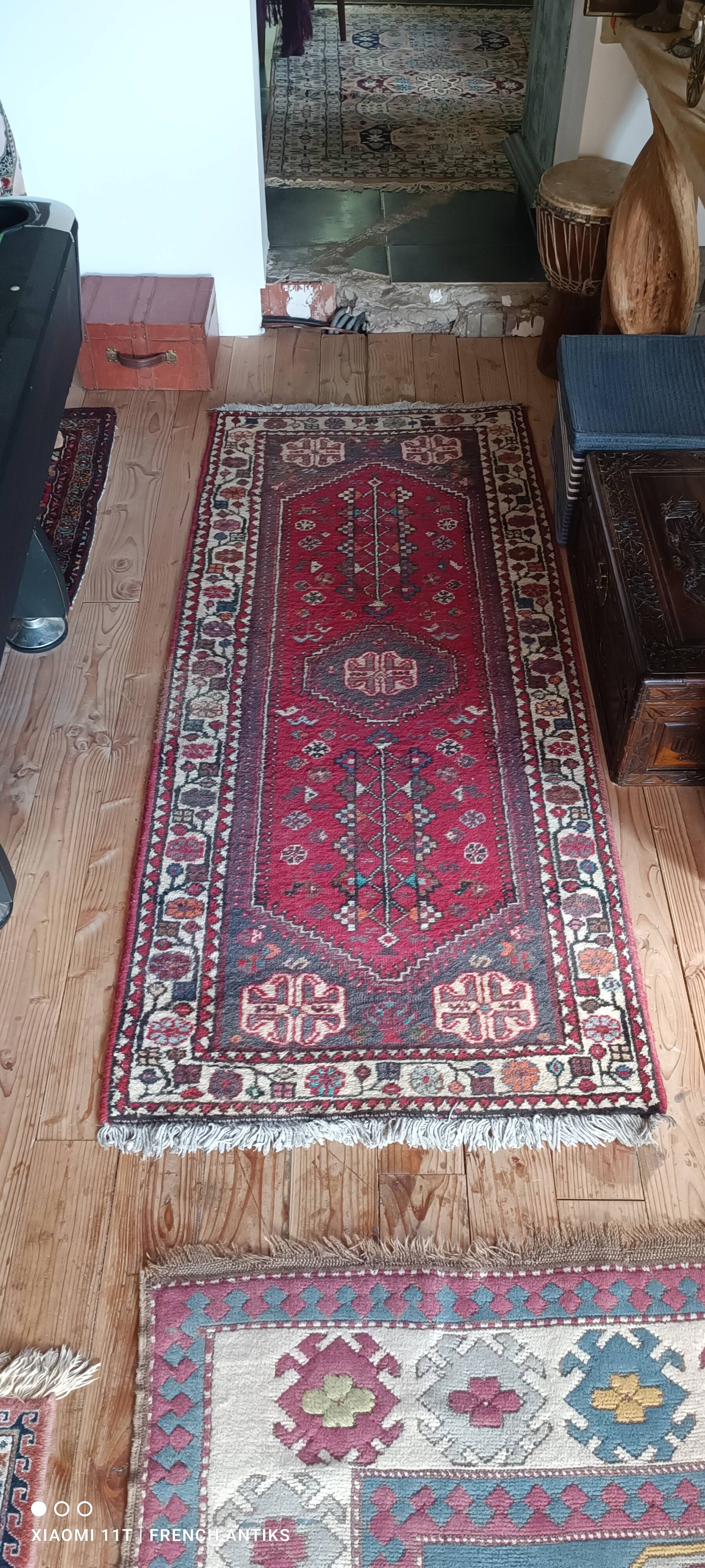 Hallway carpet, Persian carpet from the 1950s.
