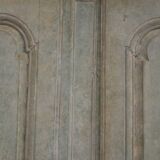 Old patinated door