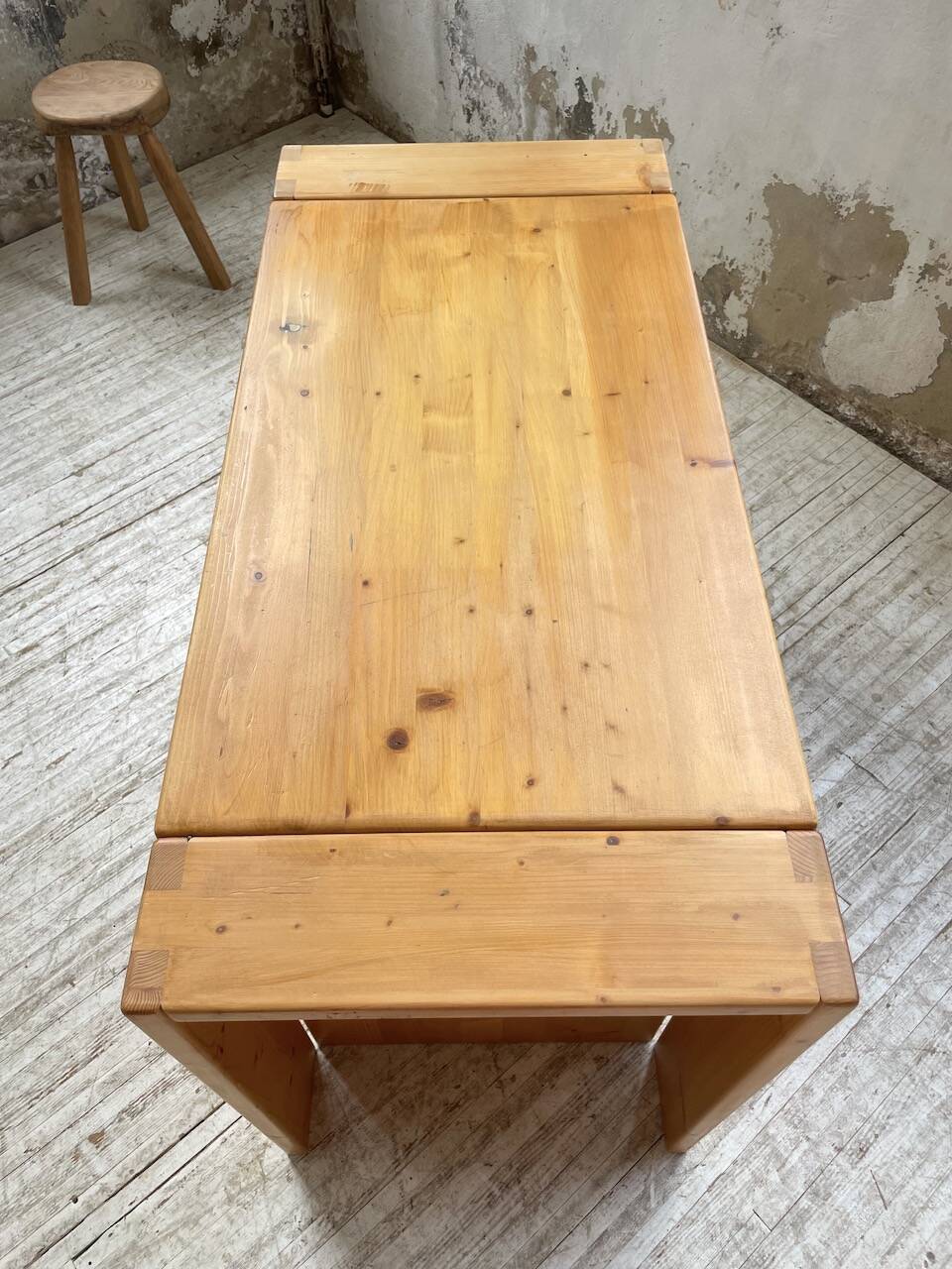 1970s pine desk
