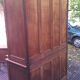 Meuble à volet coulissant de notaire en chêne années 30-40