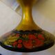 Painted wooden cup