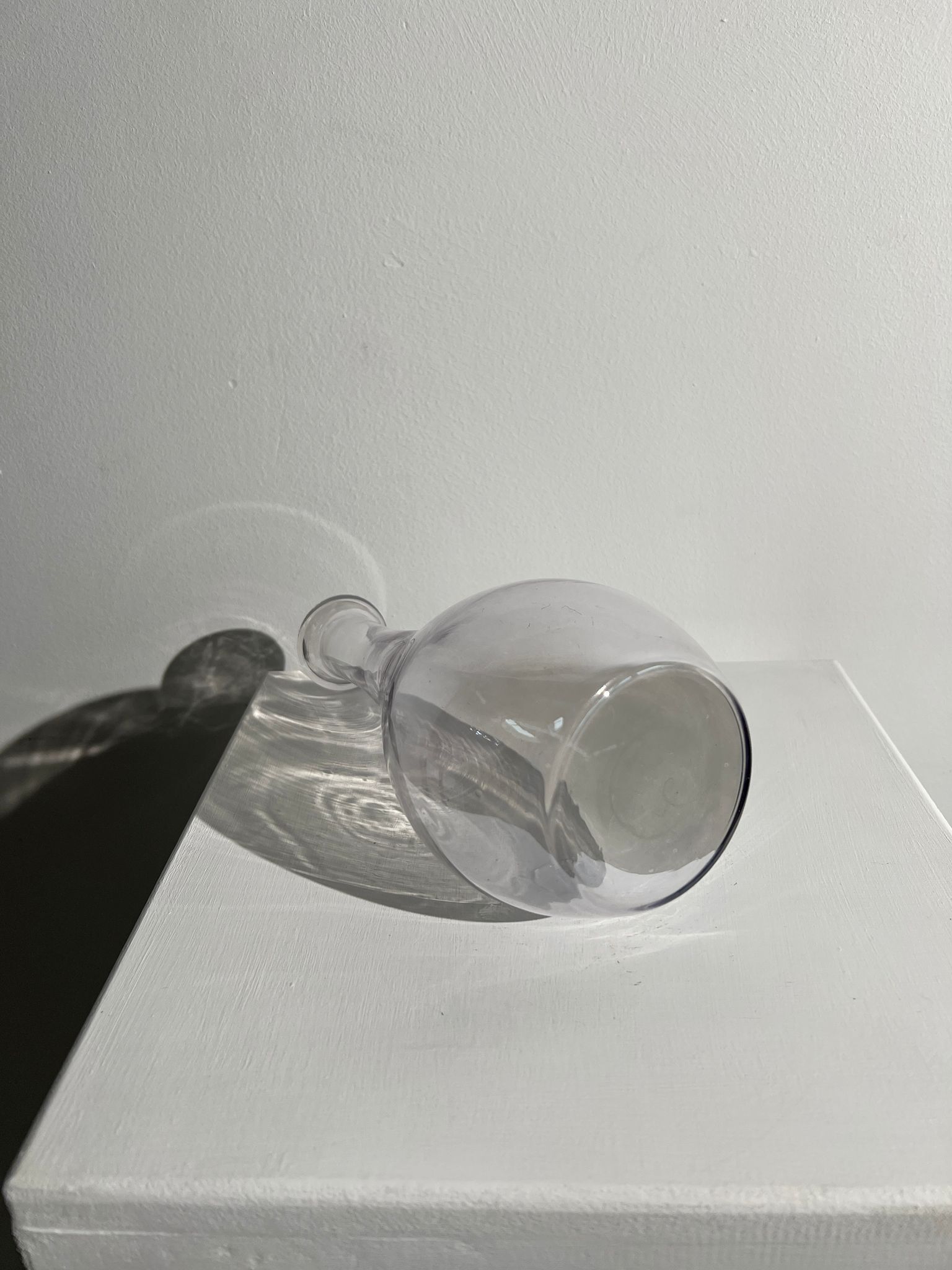 Modern glass vase
