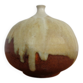 Danish Studio Ceramic Vase, 1960s