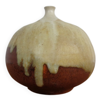 Danish Studio Ceramic Vase, 1960s