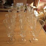 15 glass champagne flutes france