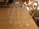 15 glass champagne flutes france
