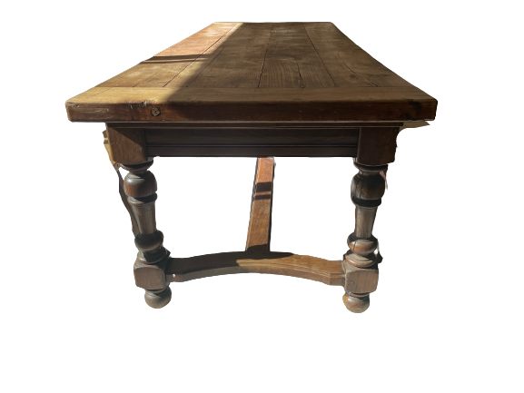 Castle, farm, convent kitchen table