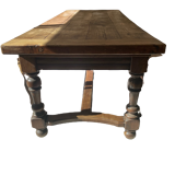 Castle, farm, convent kitchen table