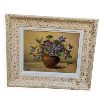 Antique painting of flowers