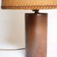 Lampe céramique tube grès