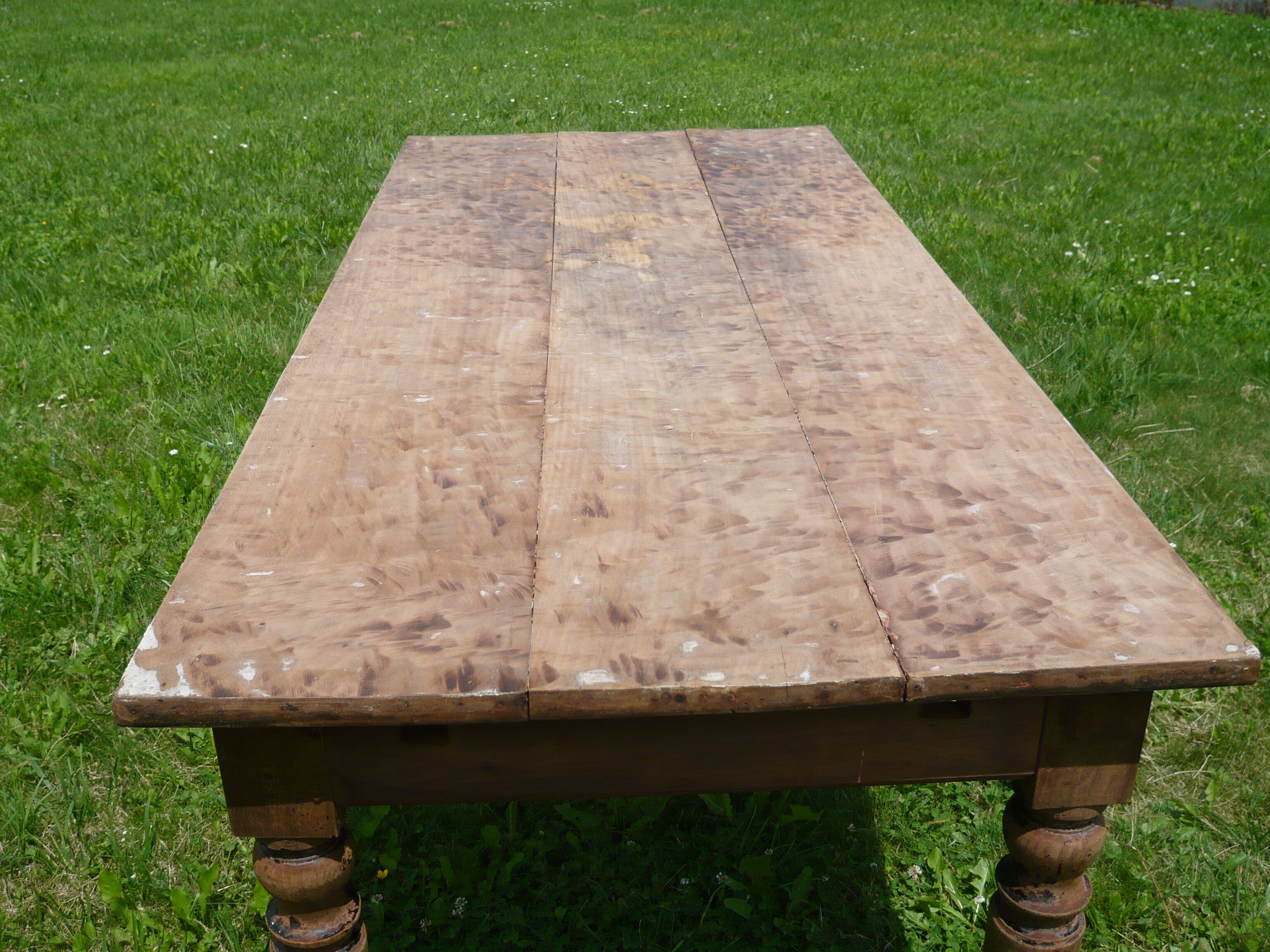 Old farm table