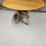 Vintage bamboo table 1980"