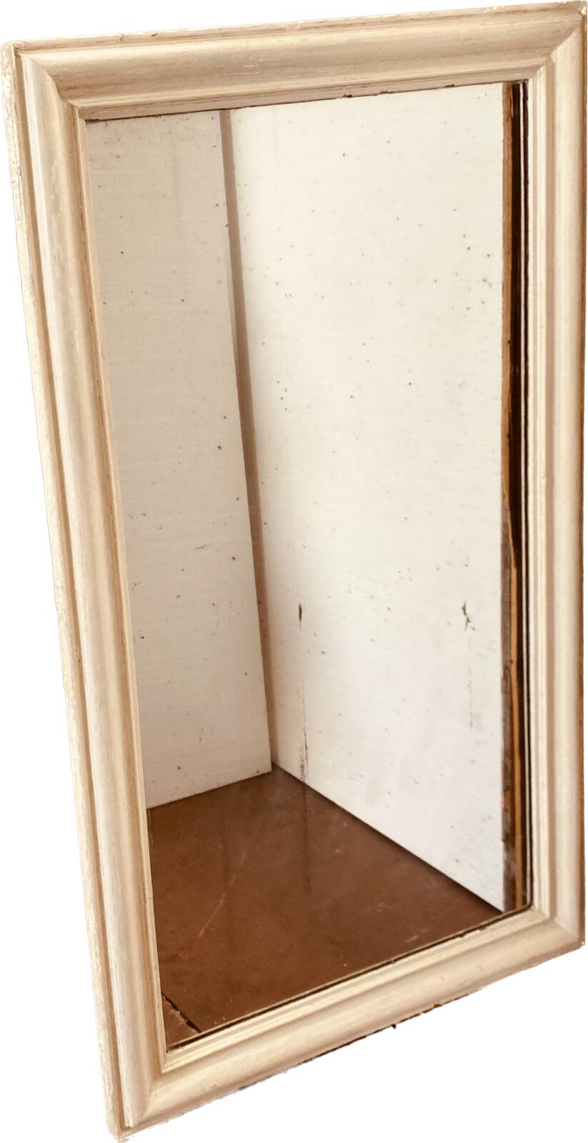 Louis Philippe mirror in wood and patinated stucco 19th century