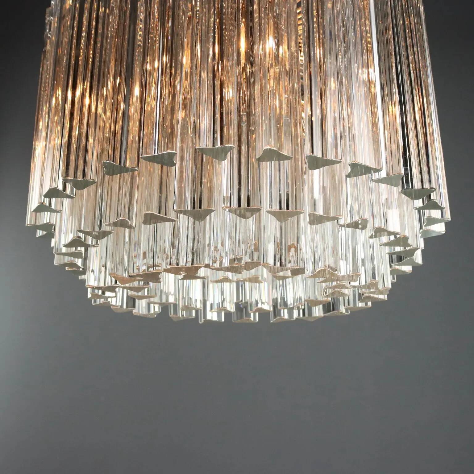 Vintage Murano glass pendant, Italian design, 1960s.