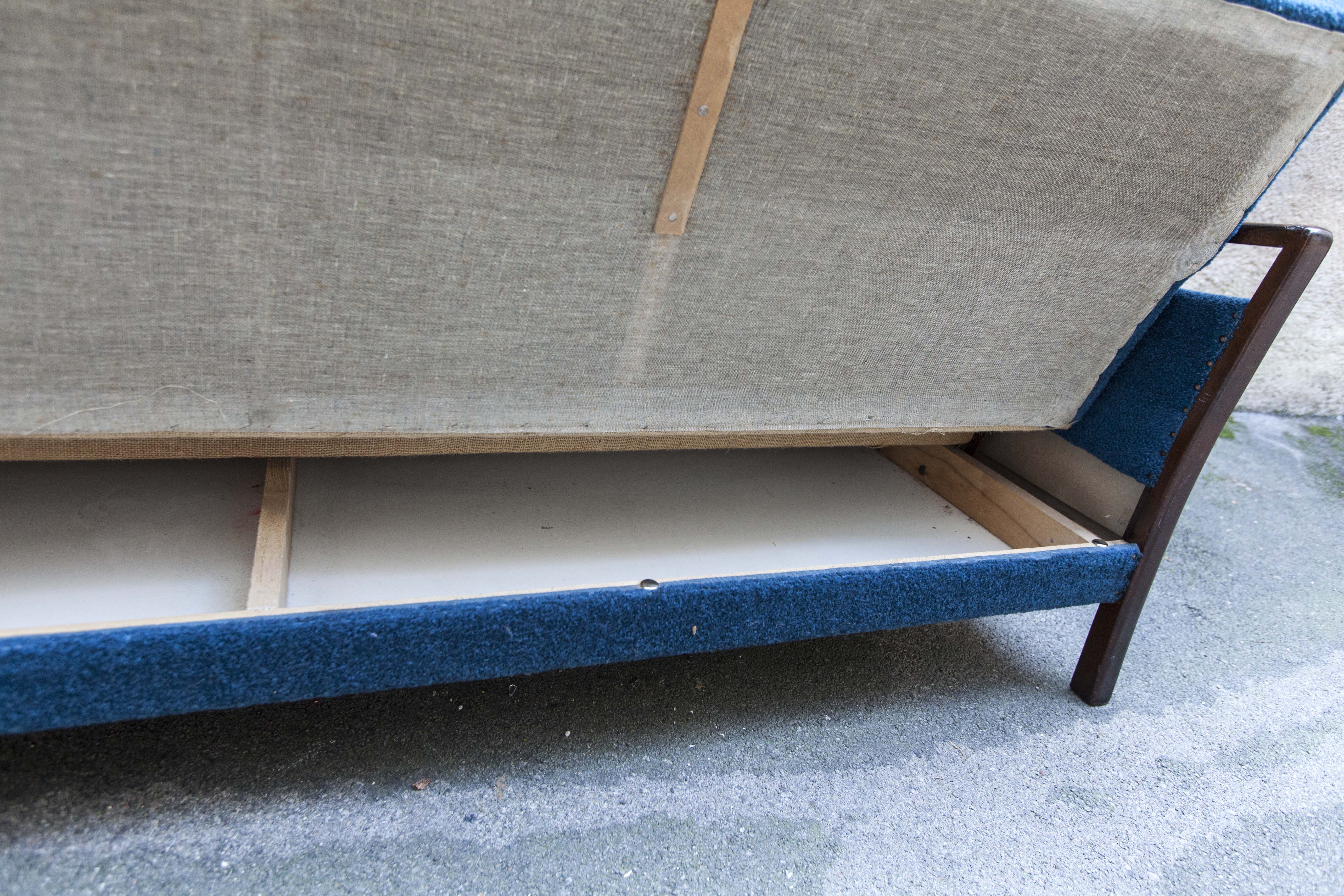 Sofa daybed 3 scandinavian blue