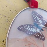 Pair of vintage butterfly frames