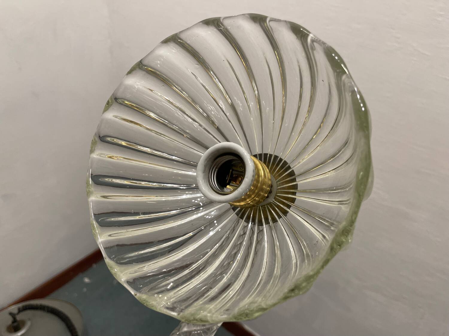 Art Deco Murano Glass Barovier Light Pendant 1940’s