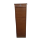 Vintage oak curtain binder