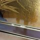 Vintage Chinese cabinet gold leaf / flowers and birds / bohemian