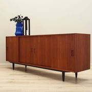 Enfilade en teck, design danois, années 1970, production : Danemark