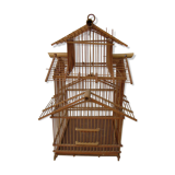 Cage bird bamboo