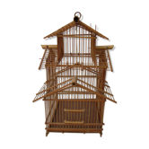 Cage bird bamboo
