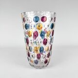 1950's Blown Vase by Max Kannegiesser, Czechoslovakia