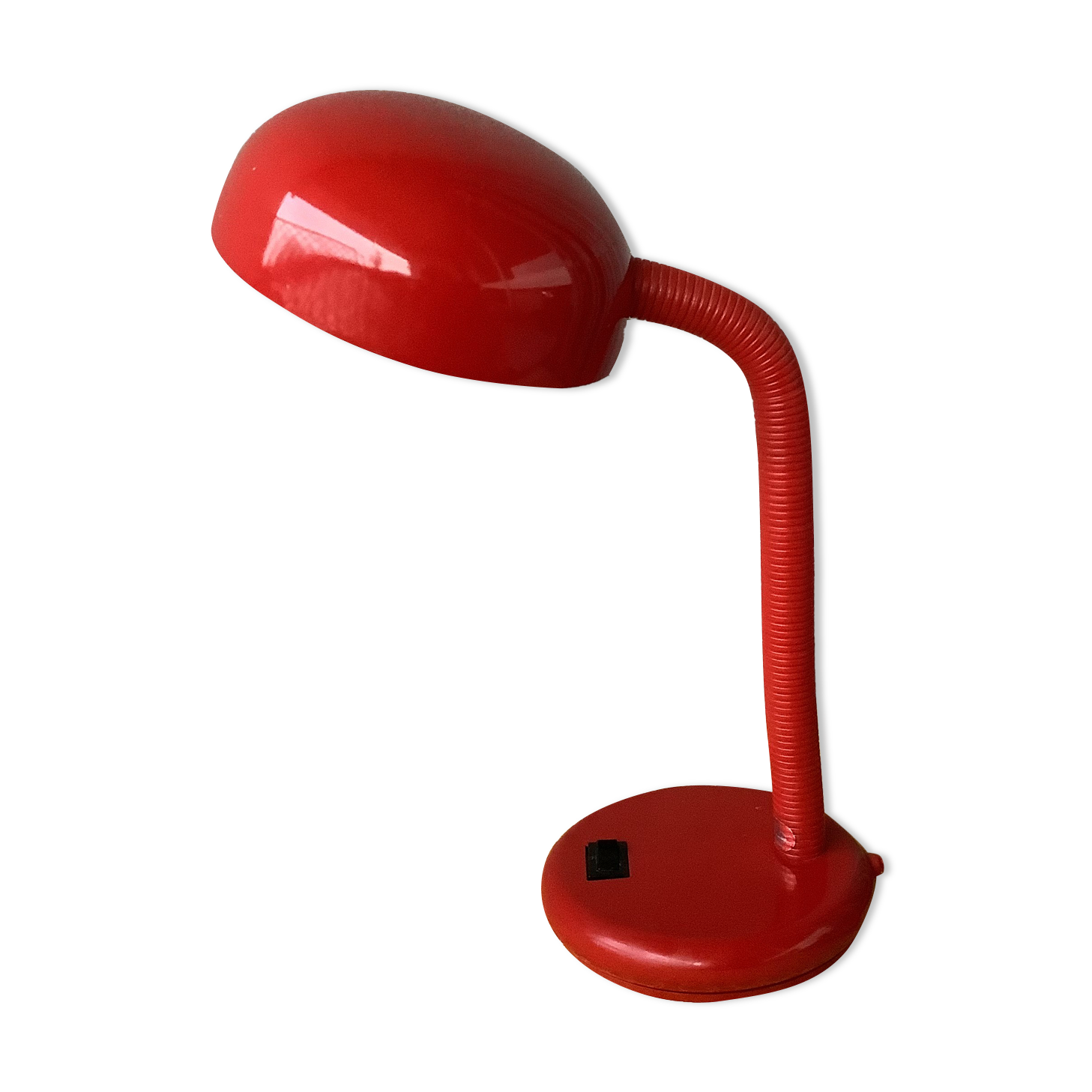 Design lamp space age red Bauhaus Style