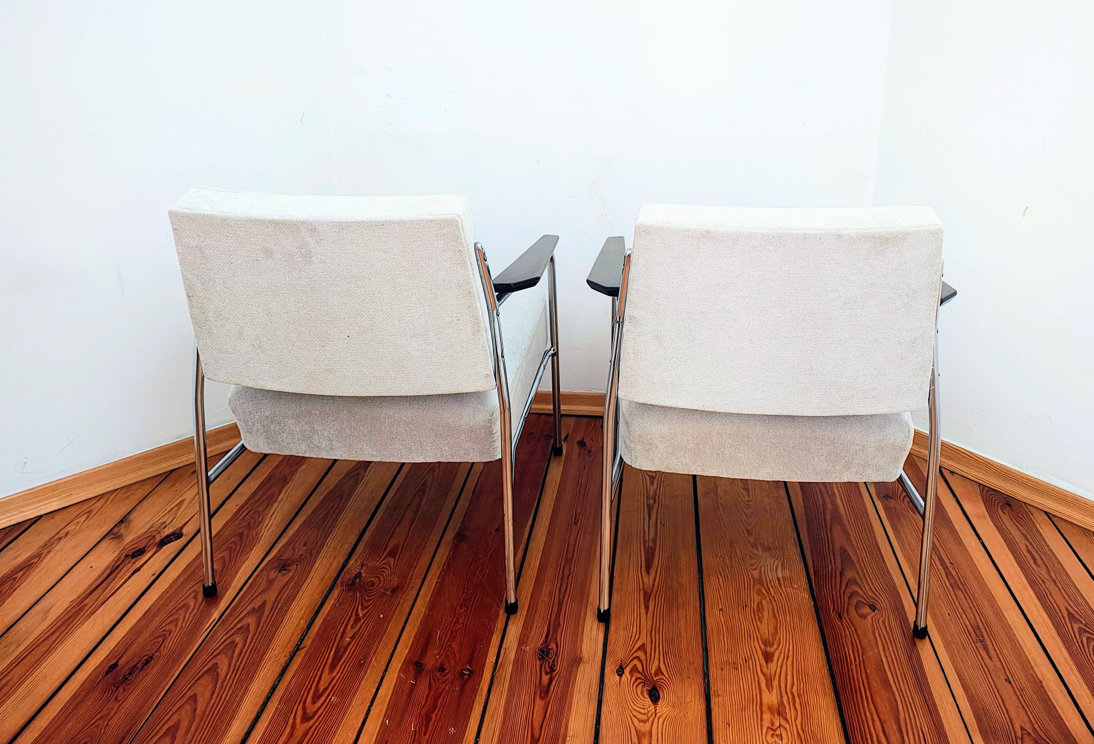 Vintage Czechoslovakian Armchairs, 1960s