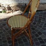Pair of hardy rattan chairs