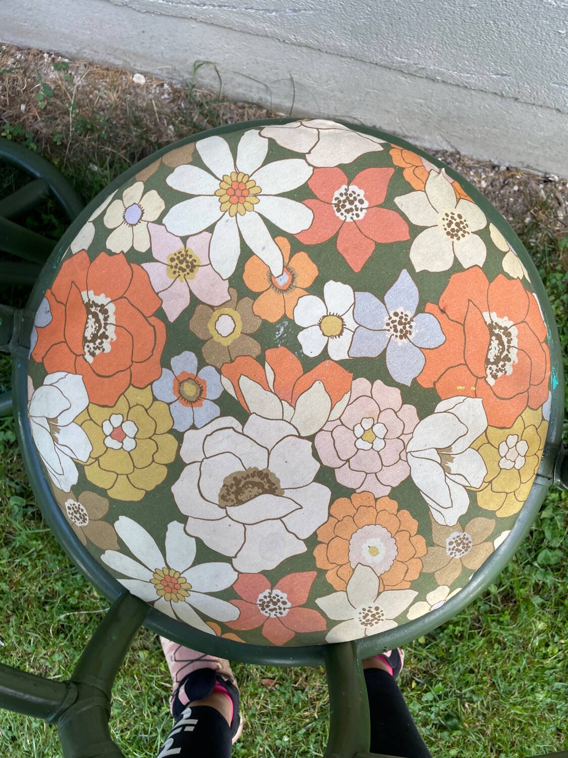 Pair of rattan armchairs