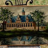 Tableau monument architecture pays bas signé par Willem Heytman vintage