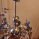 Lustre vintage 70, Oscar Torlasco , 9 feux