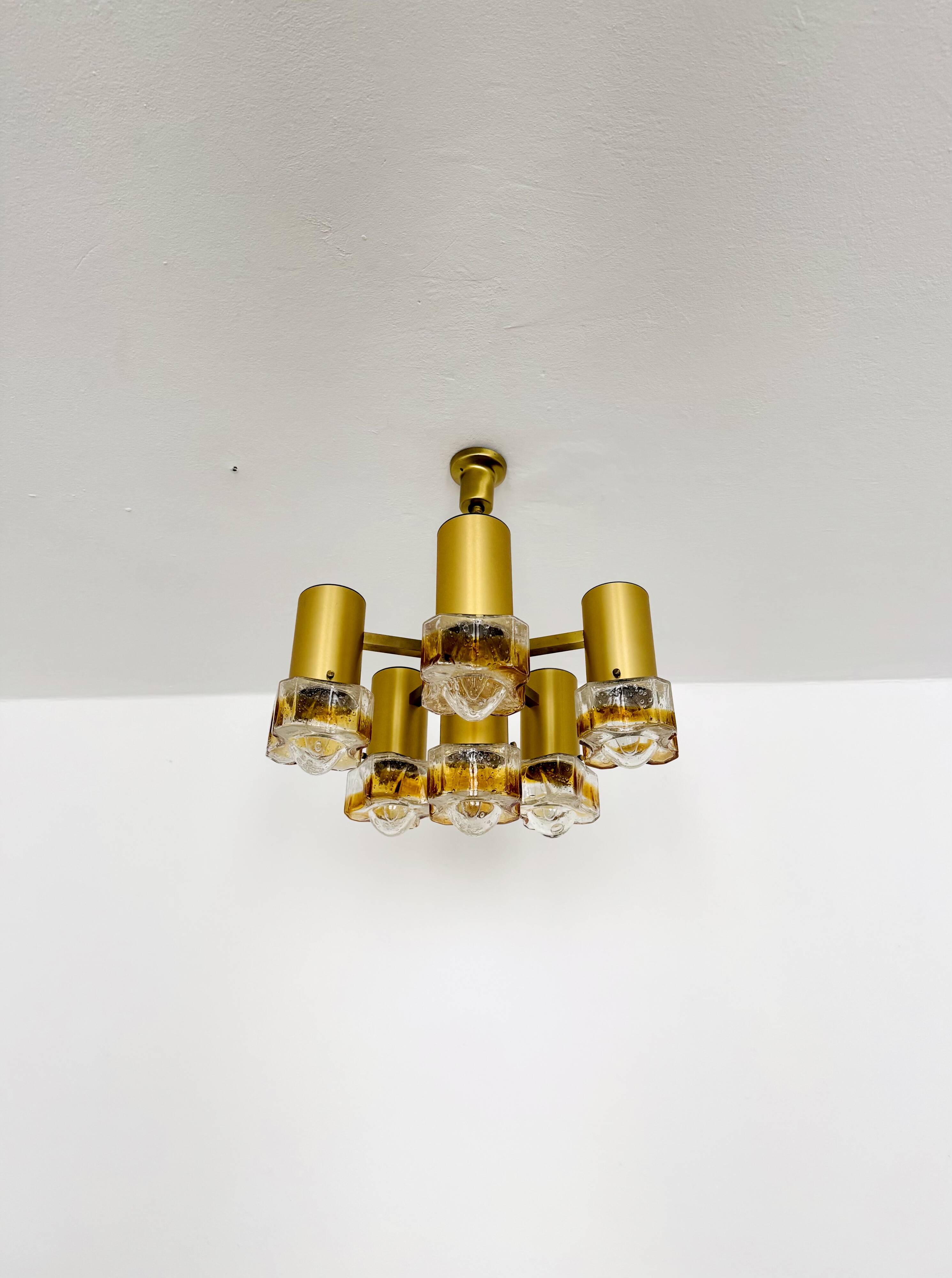 Italian Murano Glass Chandelier