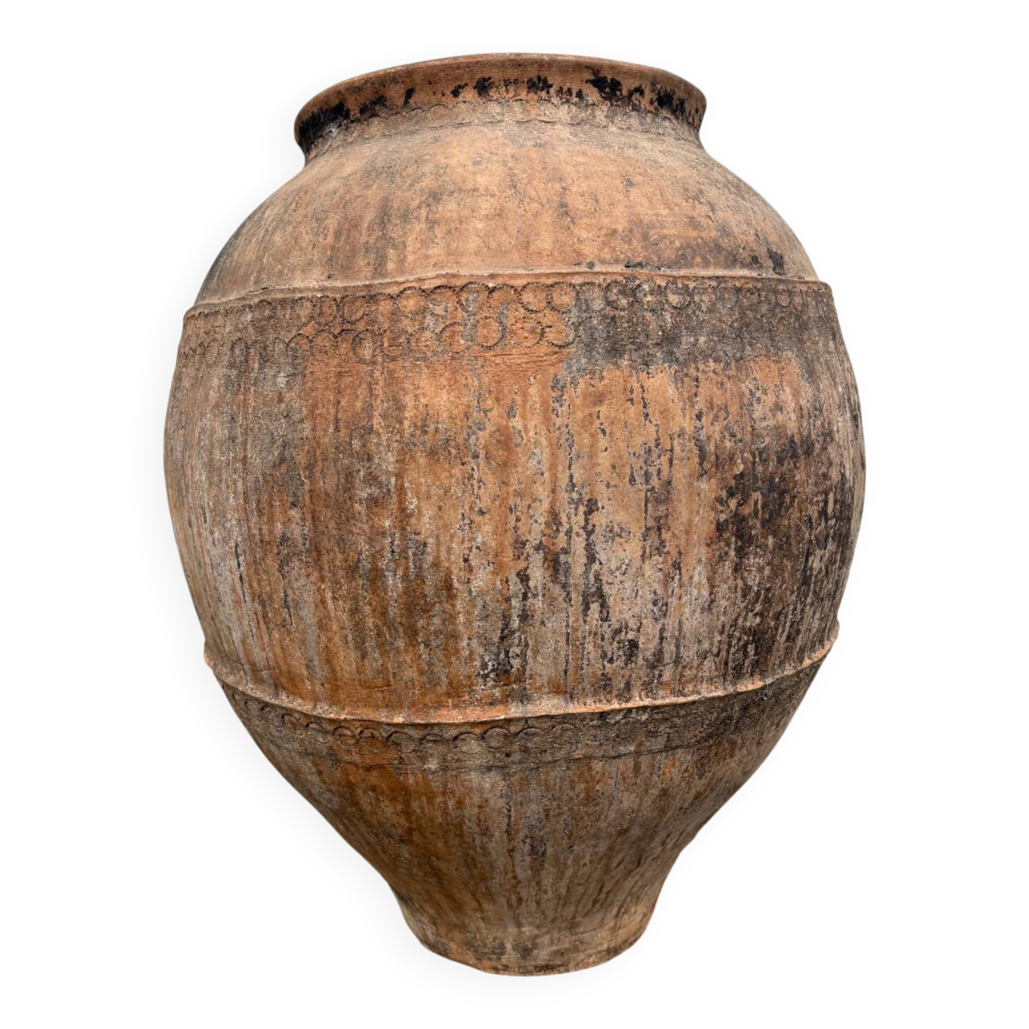 Old oil jar, Spain, Tinaja, 18th century.