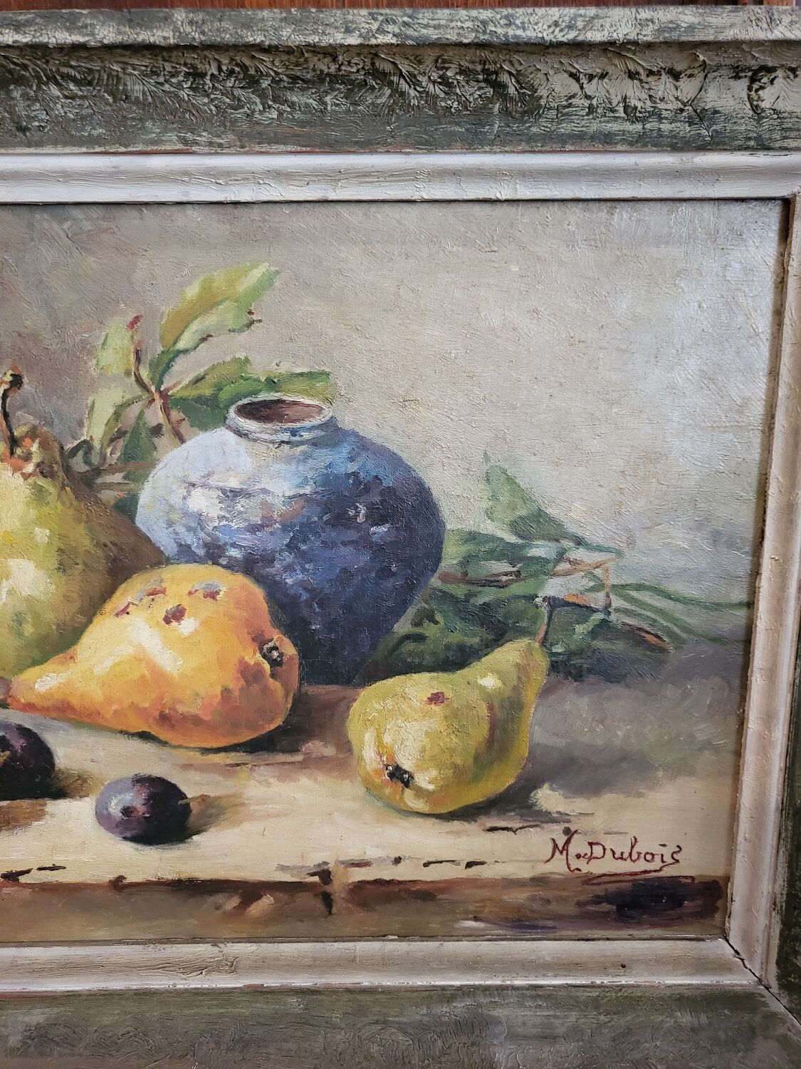 Oil on canvas still life