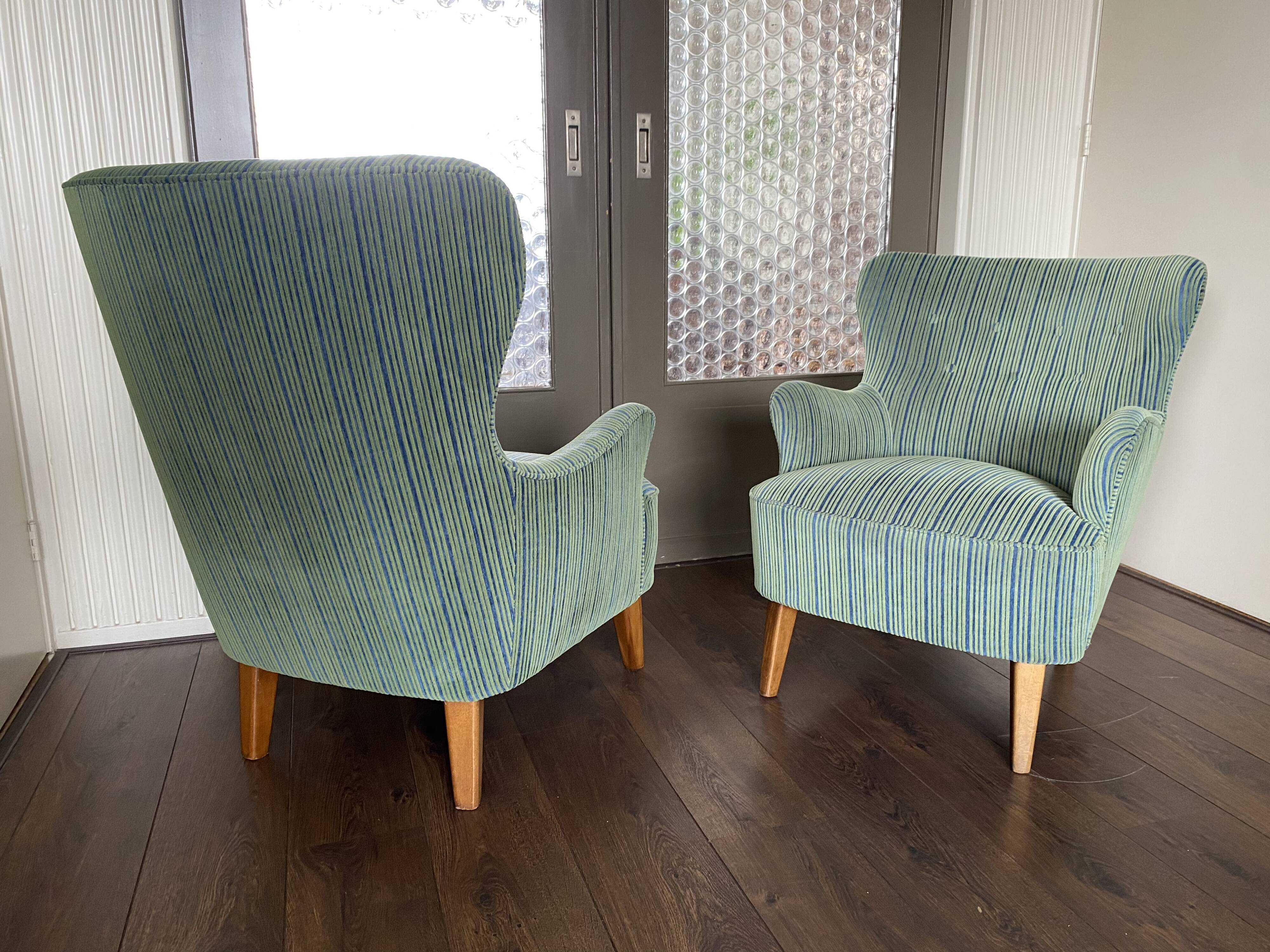 Vintage Lounge Chairs by Theo Ruth for Artifort, 1950s, Set of 2