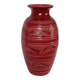 30s vase Saint Clément "feather" decoration