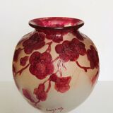 Legras multilayer glass ball vase