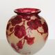 Vase boule en verre multicouches Legras