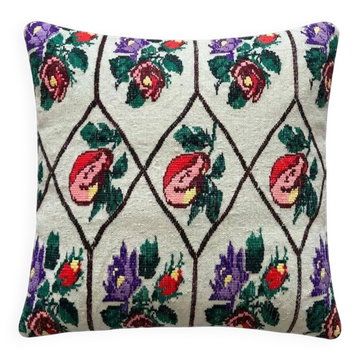 Vintage kilim cushion cover 48x48 cm