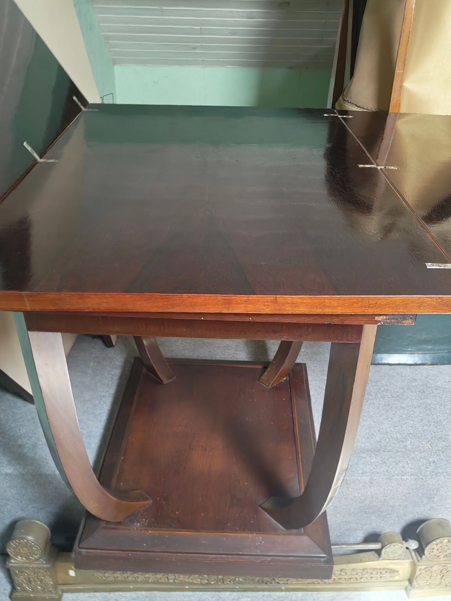 Table d'appoint dépliable Art Deco