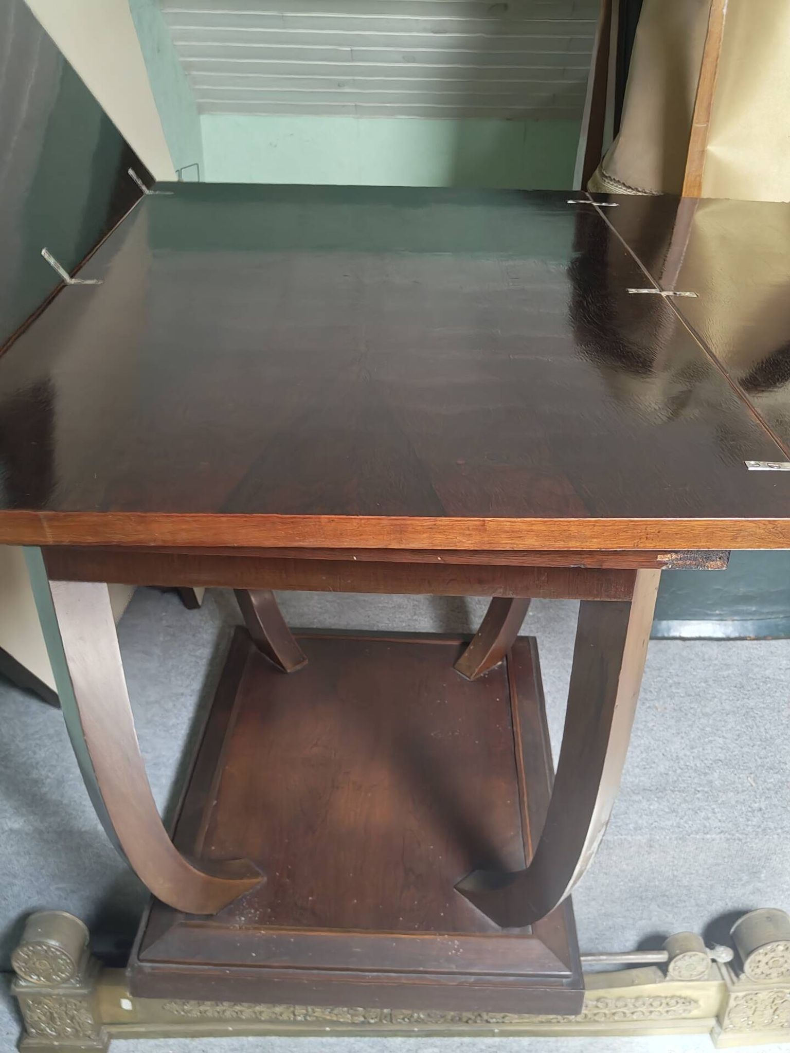 Folding side table Art Deco
