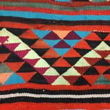 Old turkish narrow kilim runner 320x85 cm