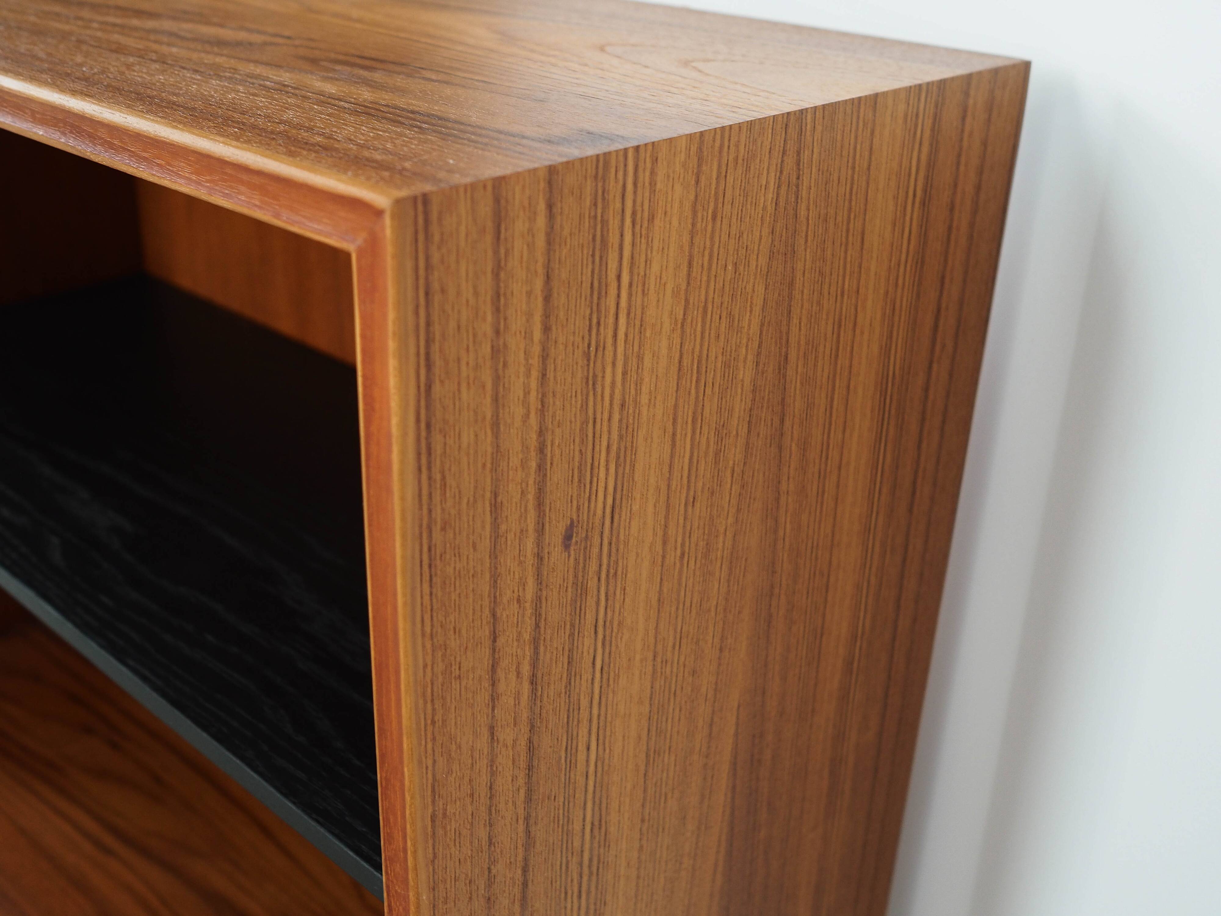 Teak bookcase, Danish design, 1970s, production: Denmark