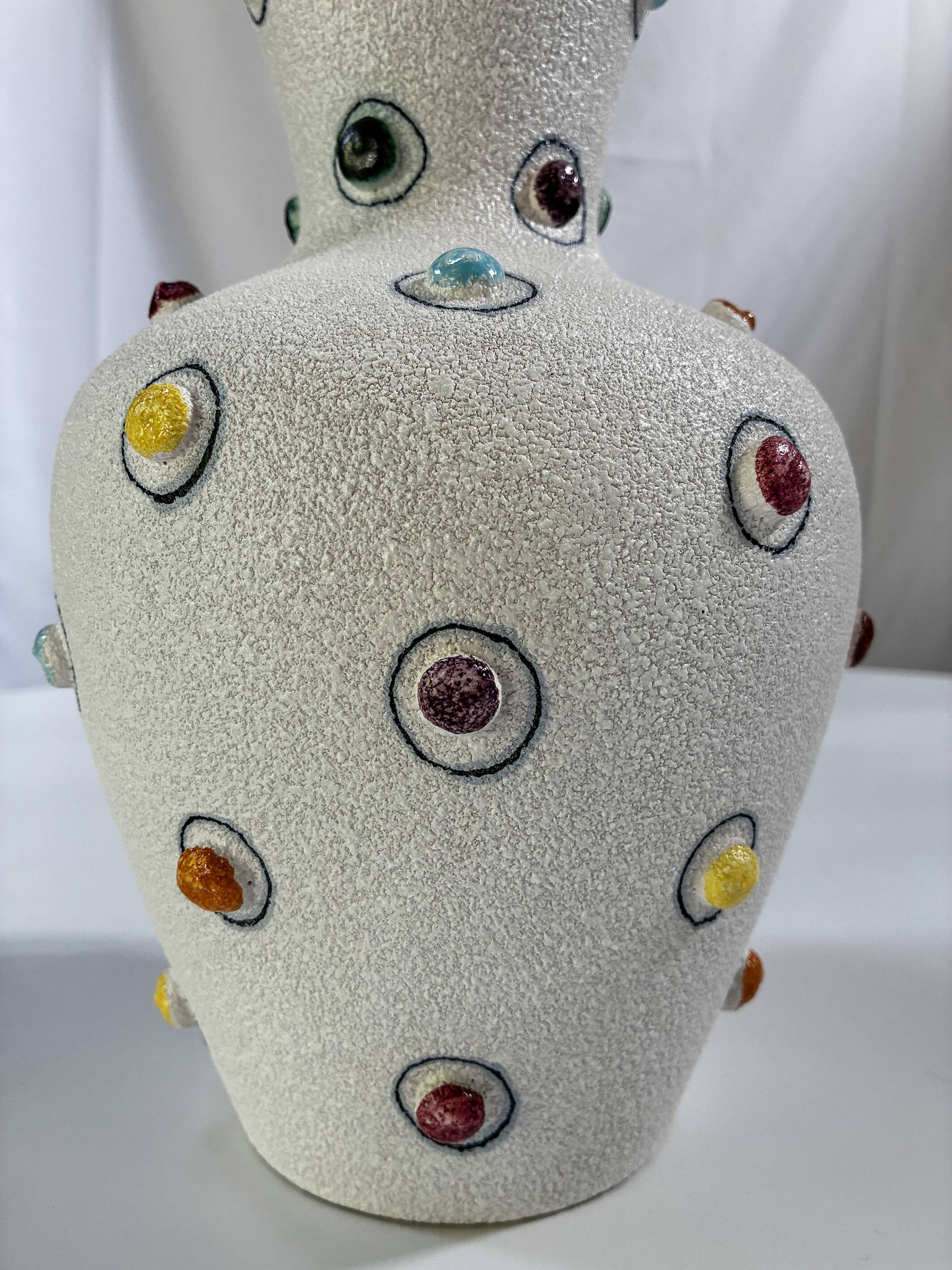 Vintage Vase • Ceramic • Fratelli Fanciulacci • 1960