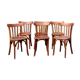 Set 6 chairs bistro Luterma 40s