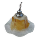 Vintage Flower Suspension Lamp Murano Glass Mazzega Italy 1960s/70s