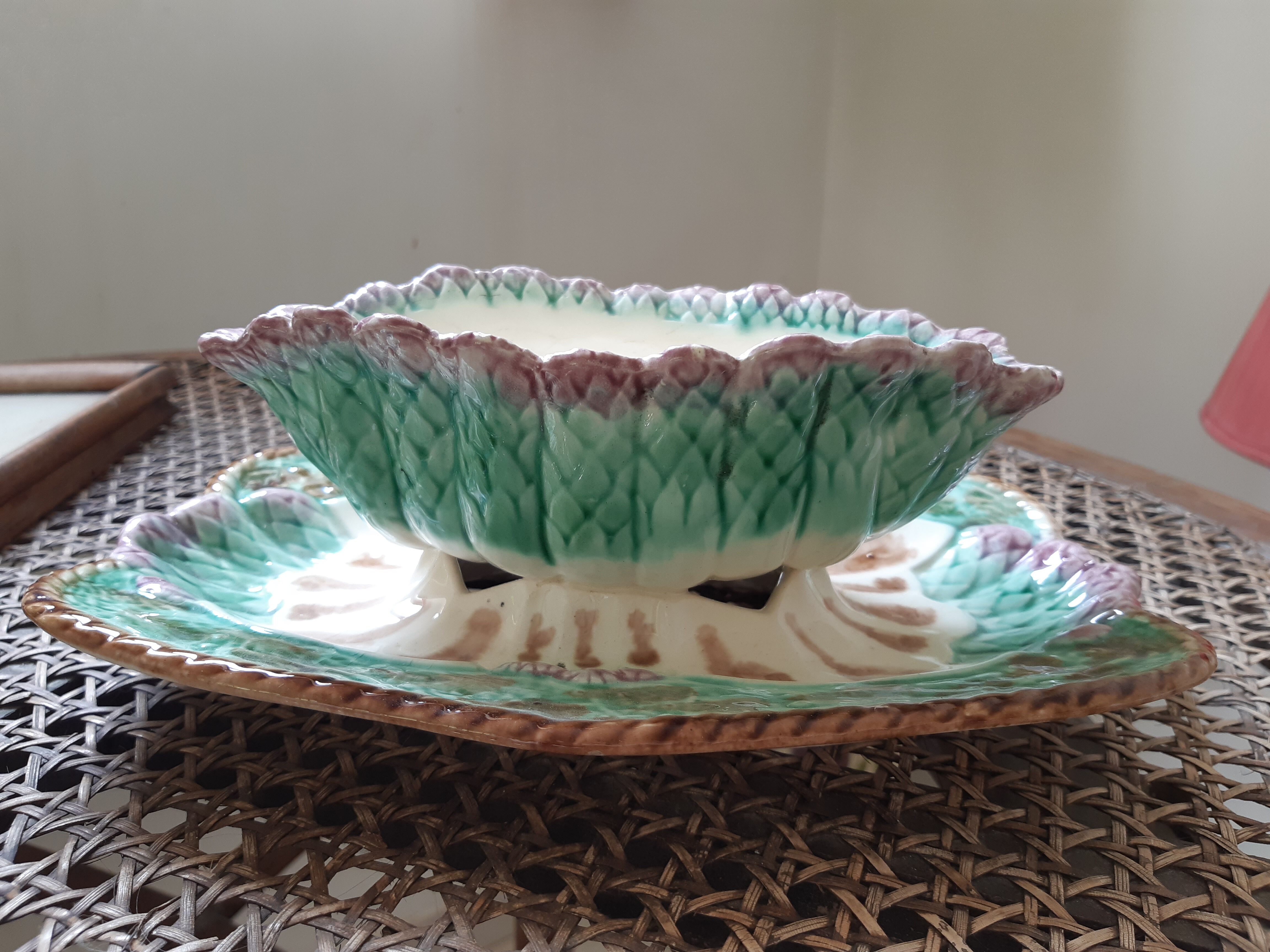 Saucière asparagus dabbling