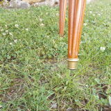 Mahogany hot water bottle table